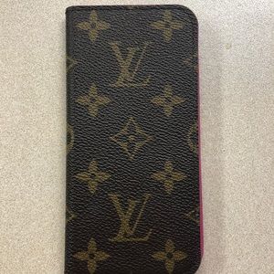 Genuine Louis Vuitton iPhone 7/8 Folio Case